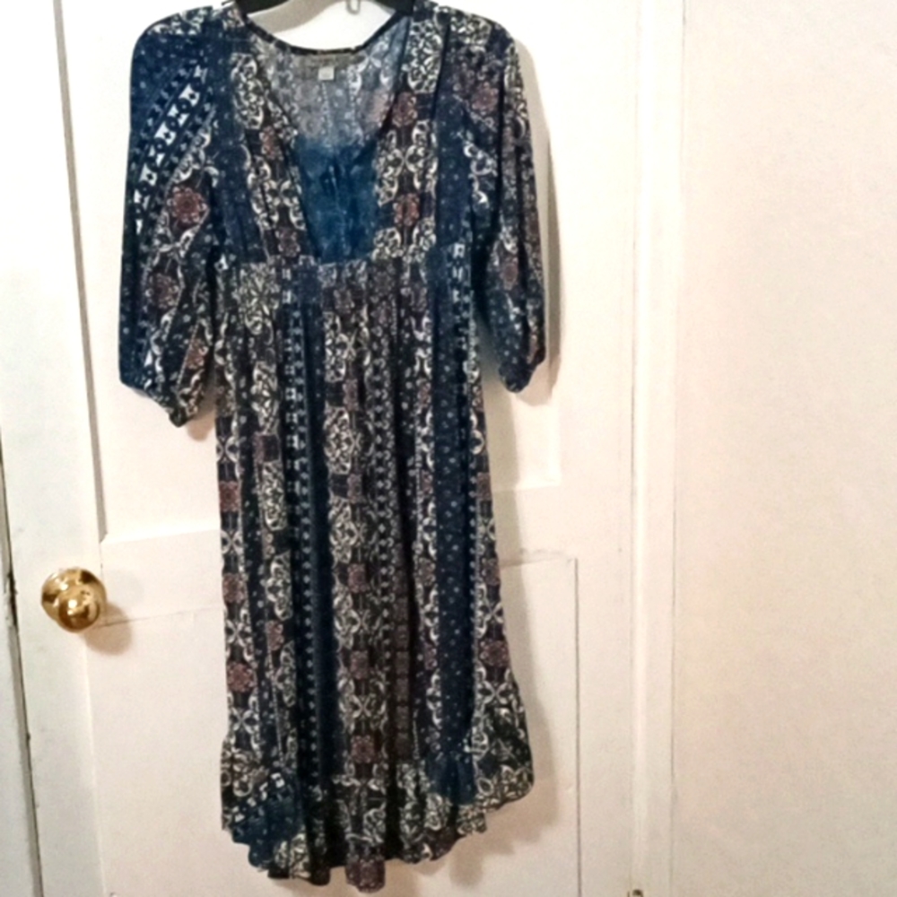 "ONE WORLD" BOHEMIAN DRESS